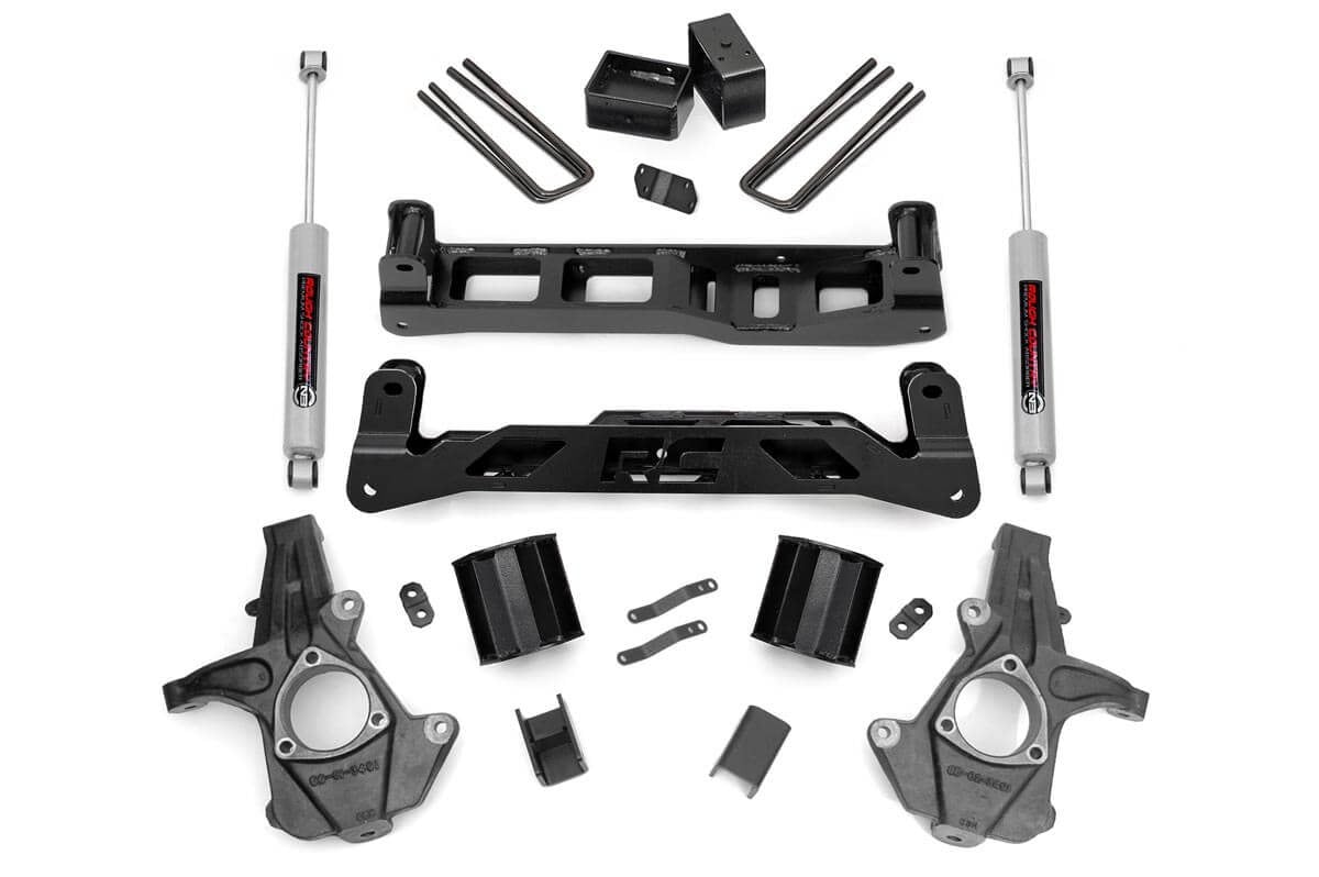 5 Inch Lift Kit | Alum/Stamp Steel | Chevy/GMC 1500 (14-18 & Classic) - Image 2