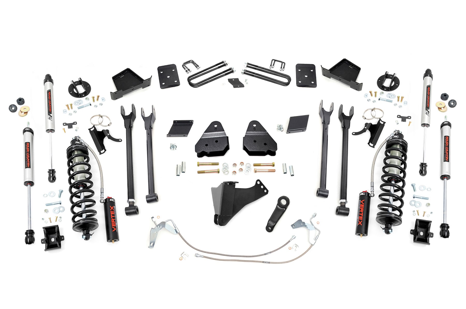 6 Inch Lift Kit | 4-Link | No OVLD | C/O V2 | Ford F-250 Super Duty (15-16)