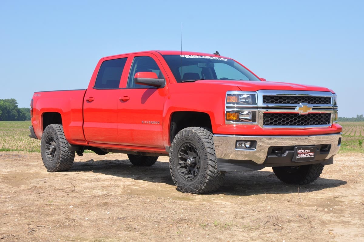 2.5 Inch Leveling Kit | Stamped Steel | Chevy/GMC Sierra 1500 (16-18)/Silverado 1500 (07-18) - Image 2
