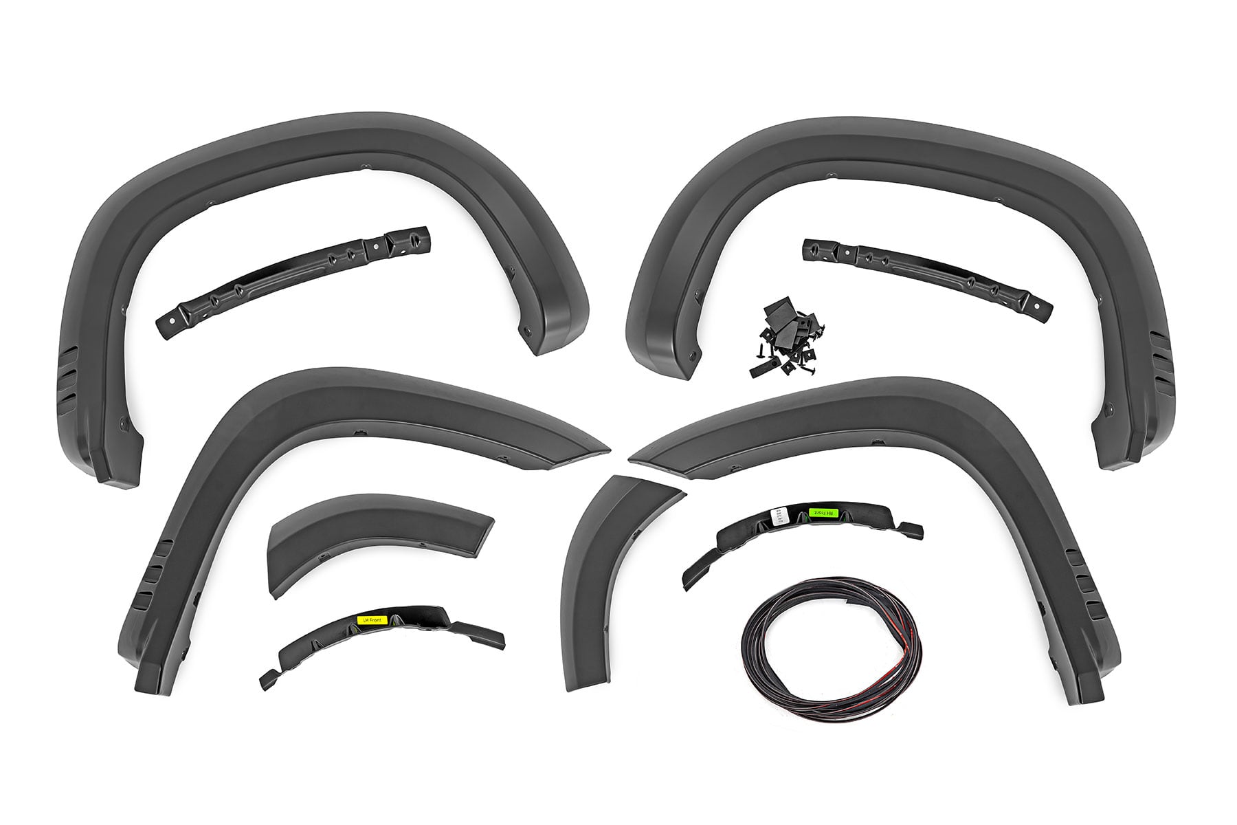 Fender Flares | SF1 | GB8 Mosaic Black | Chevy Silverado 1500 2WD/4WD (2019-2026 & Refresh)