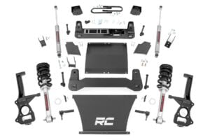 6 Inch Lift Kit |Mono Leaf Rear | N3 Struts | GMC Sierra 1500 2WD/4WD (25-26)