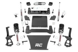 6 Inch Lift Kit |Mono Leaf Rear | N3 Struts | GMC Sierra 1500 2WD/4WD (2019-2024 & Classic)
