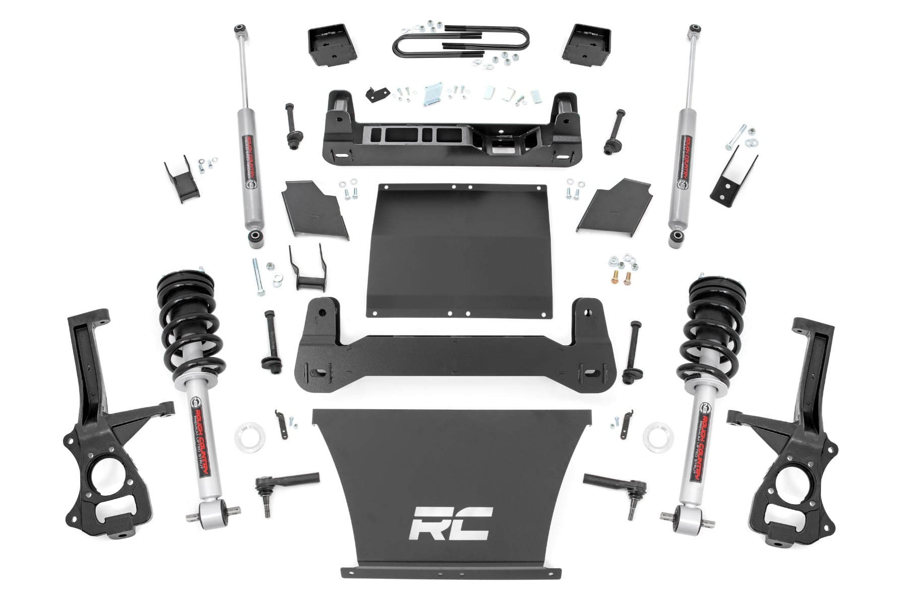 6 Inch Lift Kit |Mono Leaf Rear | N3 Struts | GMC Sierra 1500 2WD/4WD (2019-2024 & Classic)