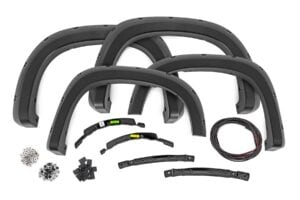 Pocket Fender Flares | GXD Sterling Grey Metallic | Chevy Silverado 1500 (22-26)