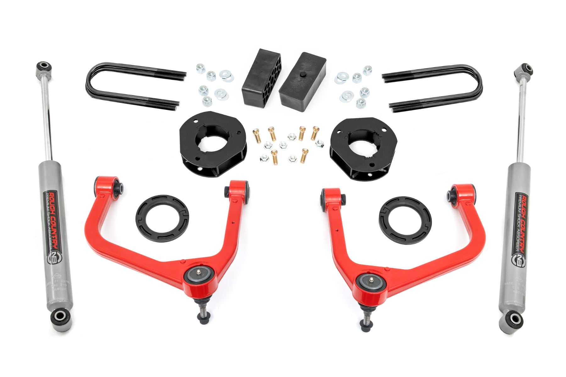 3.5 Inch Lift Kit | Mono Leaf Rear | GMC Sierra 1500 2WD/4WD (2025-2026)