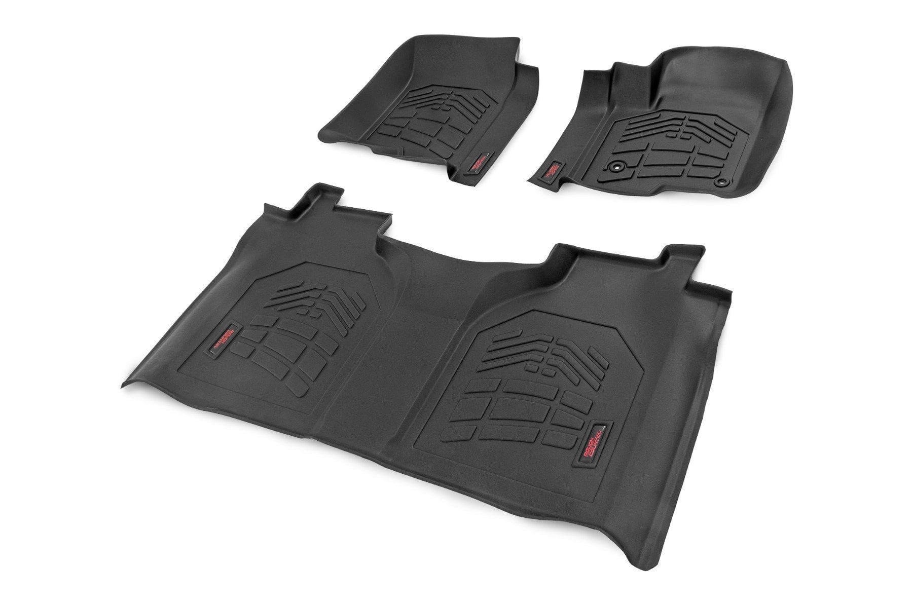Sure-Fit Floor Mats | FR & RR | FR Bucket | Crew | Chevy/GMC 1500/2500HD/3500HD (19-26 & Classic) - Image 4