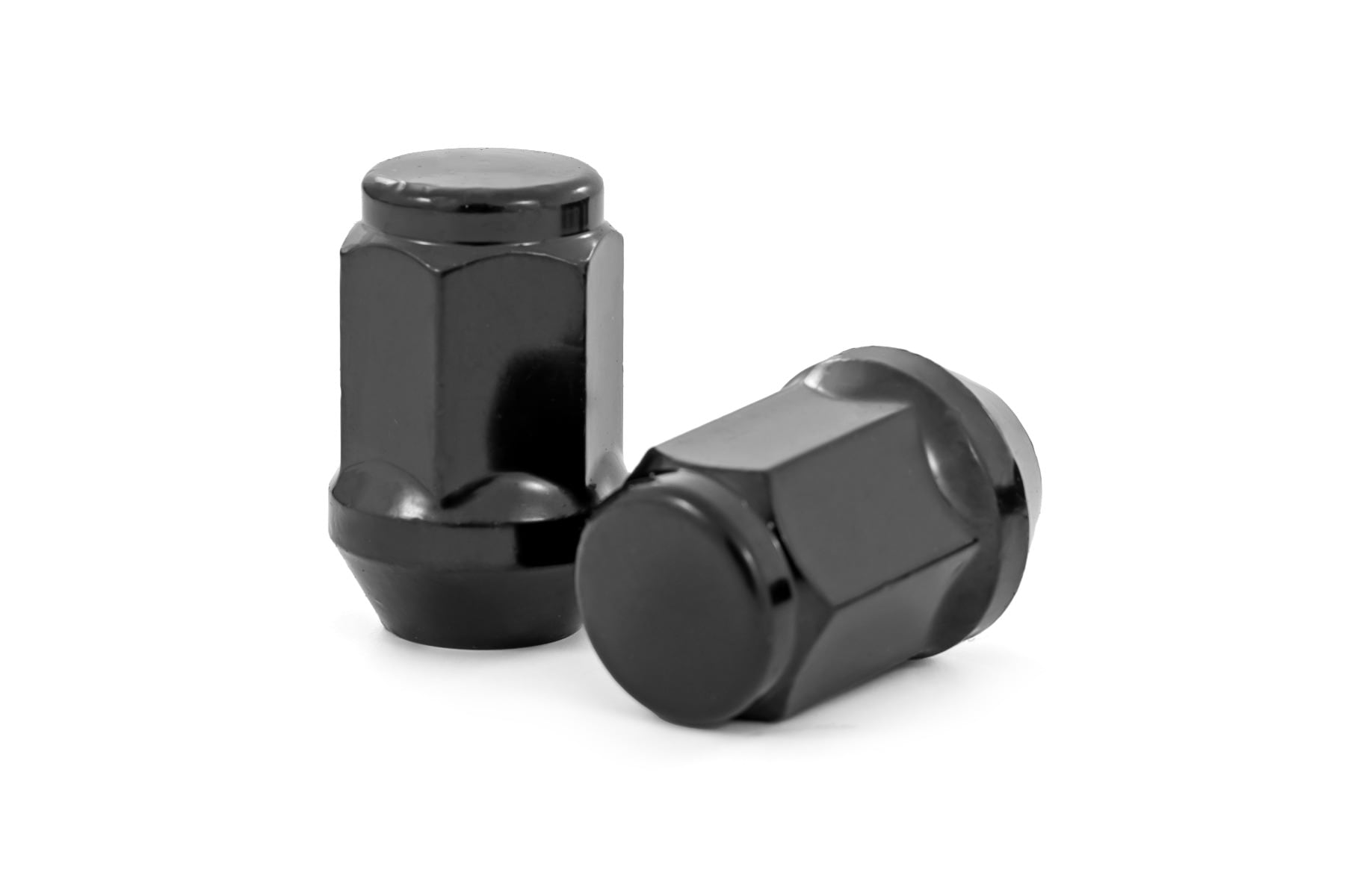 M10 x 1.25 Acorn Lug Nuts | Black | Set of 16 - Image 2