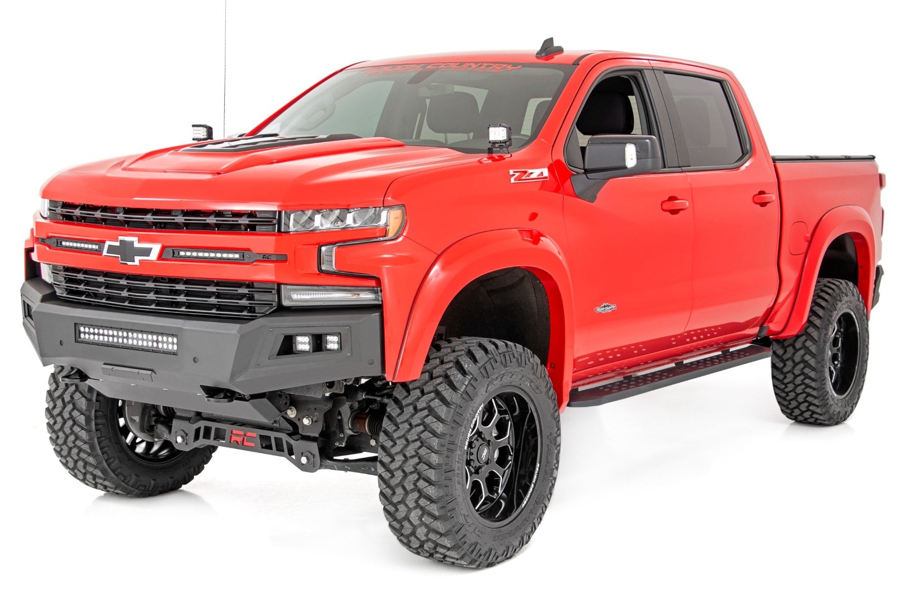 RPT2 Running Boards | Crew Cab | Black | Chevy/GMC 1500/2500HD/3500HD (19-26 & Refresh) - Image 2