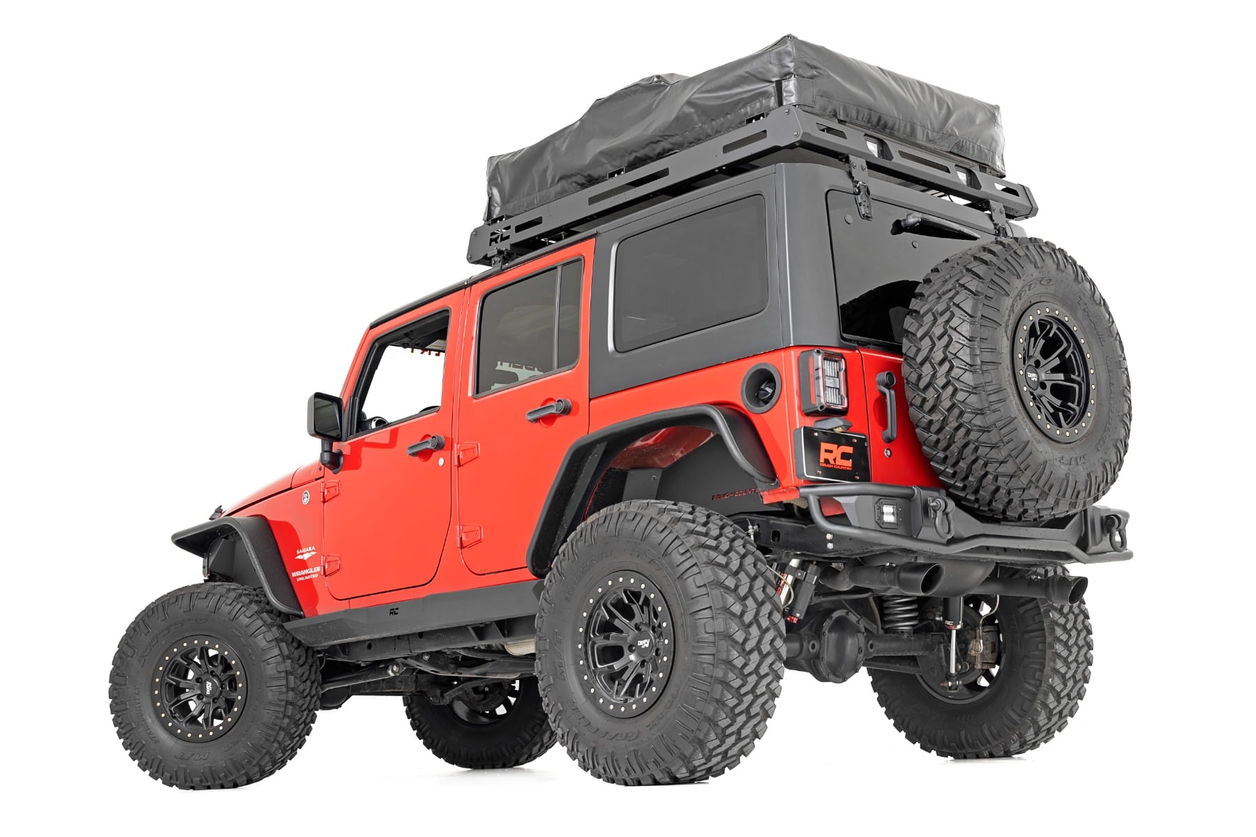 Rock Sliders | Heavy Duty | 4-Door | Jeep Wrangler Unlimited 2WD/4WD (07-18) - Image 4