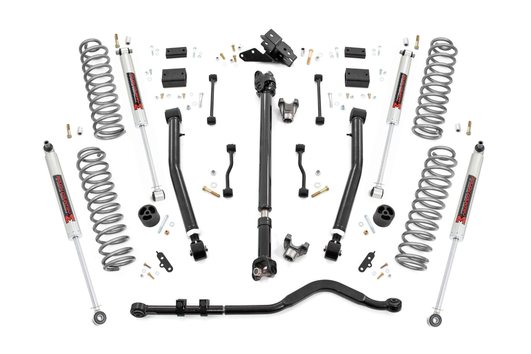 3.5 Inch Lift Kit | Adj LCA | FR D/S | M1 | Jeep Wrangler JL Rubicon 4WD (18-23)