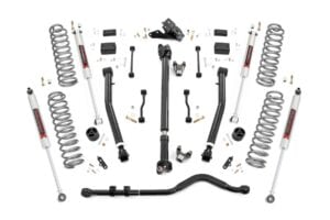 3.5 Inch Lift Kit | Adj Lower | FR D/S | M1 | Jeep Wrangler JL 4WD (2024-2025)