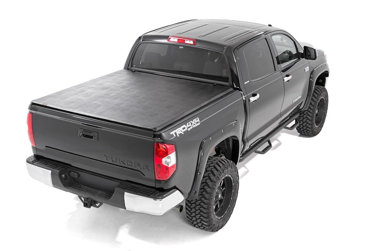 Soft Tri-Fold Bed Cover | 5'7" Bed | Toyota Tundra 2WD/4WD (2007-2025) - Image 2