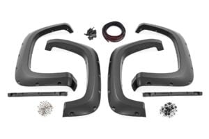 Pocket Fender Flares | GLT Glacier Blue | Chevy Silverado 2500 HD/3500 HD (20-25)