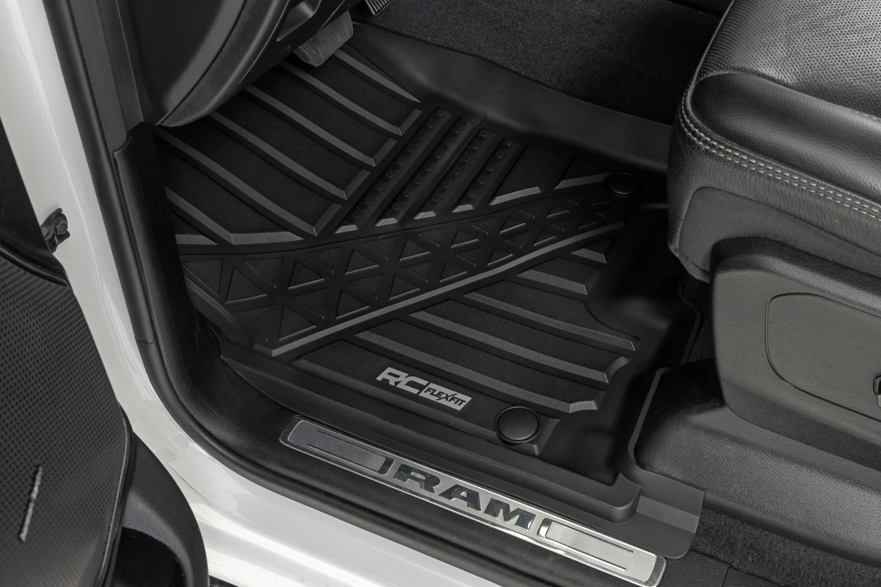 Flex-Fit Floor Mats | Front | Crew | Ram 1500 (19-24)/1500 TRX (21-24) - Image 2
