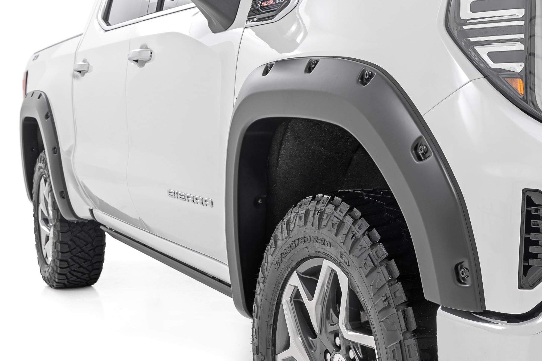 Pocket Fender Flares | GNO Thunderstorm Gray | GMC Sierra 1500 2WD/4WD (2019-2025 & Classic) - Image 2