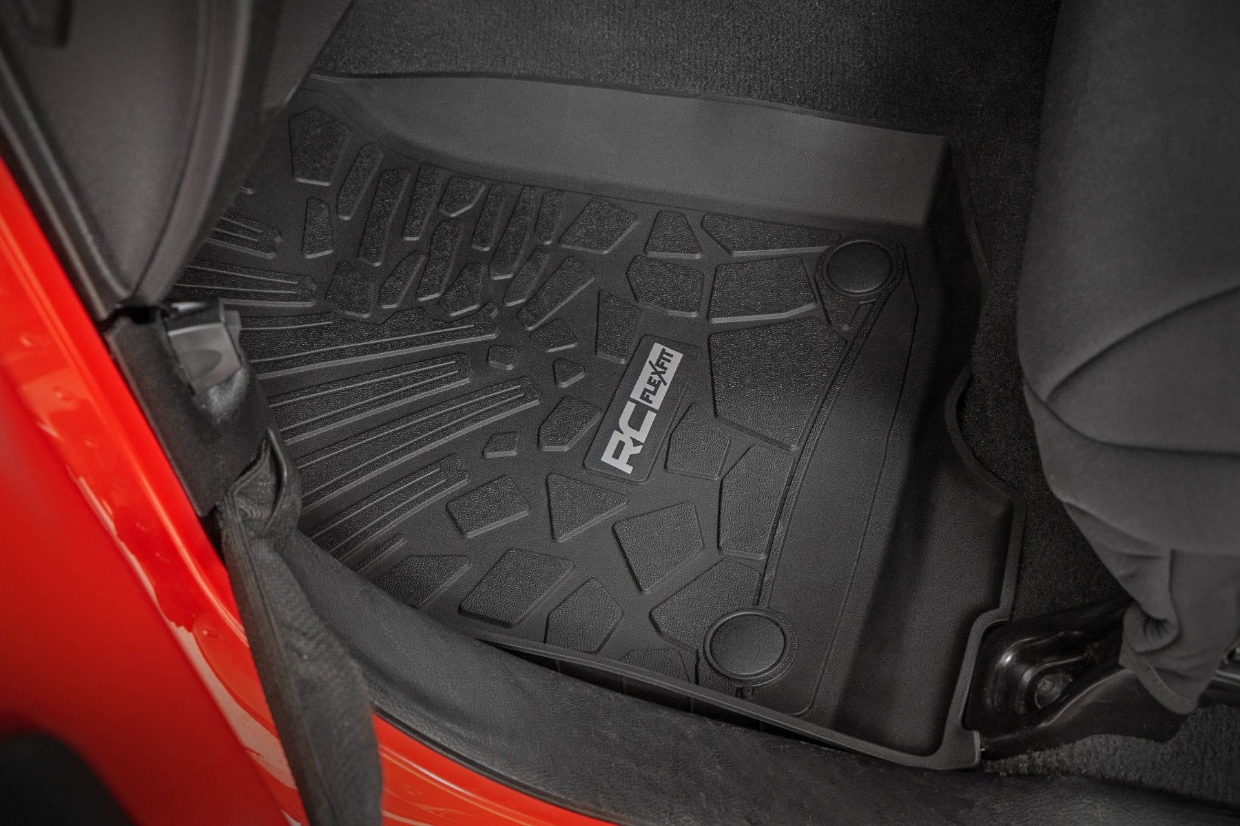 Flex-Fit Floor Mats | FR & RR | RR Lockable | Jeep Gladiator JT 4WD (20-25) - Image 2
