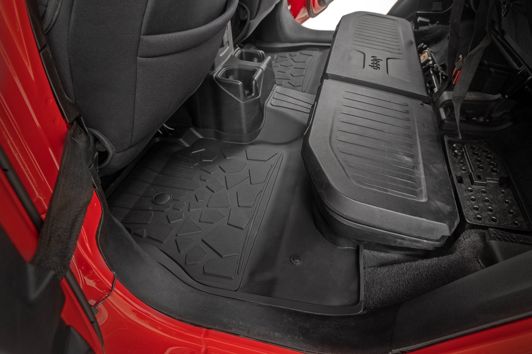 Flex-Fit Floor Mats | FR & RR | RR Lockable | Jeep Gladiator JT 4WD (20-25) - Image 3