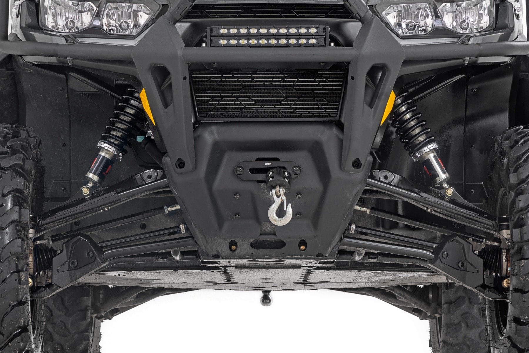 M1 Front Coil Over Shocks | Ride Height Adjust | Can-Am Defender MAX HD10 - Image 3