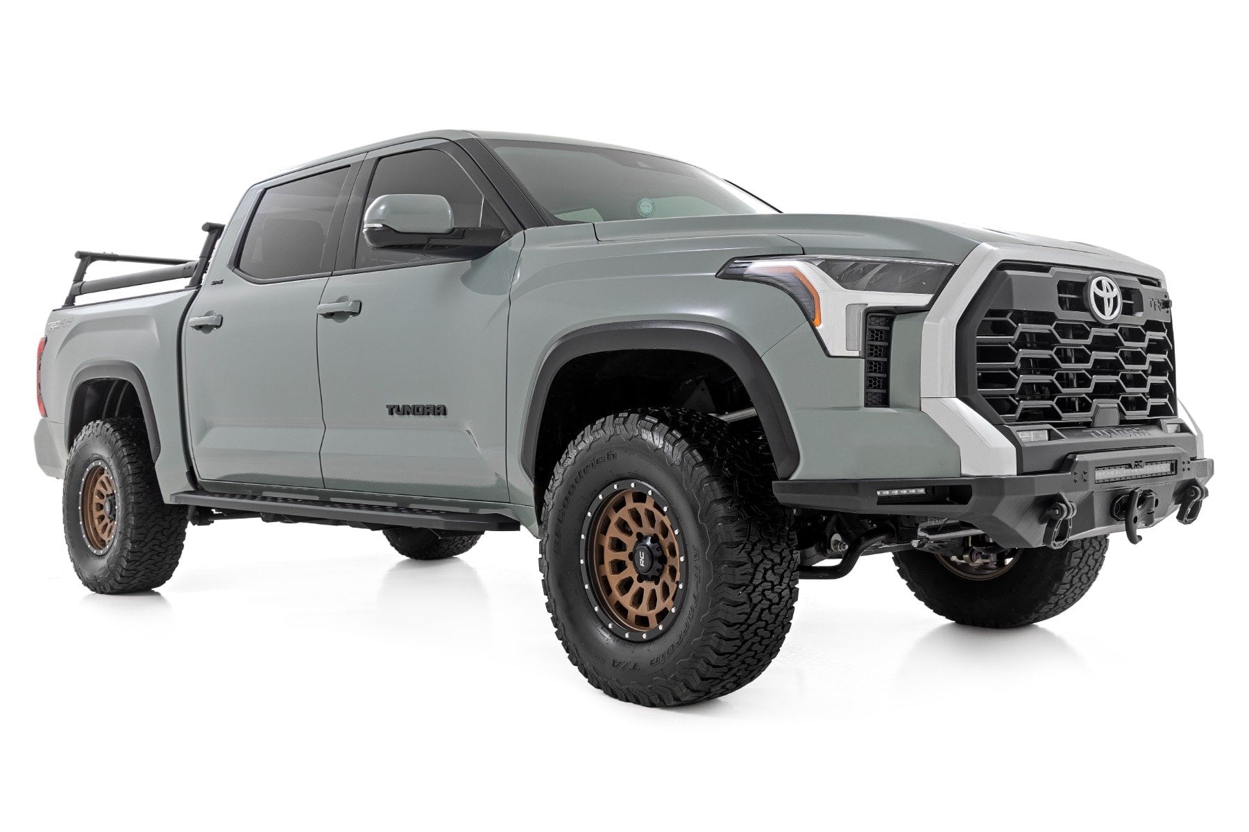 RPT2 Running Board | Crew Cab | Black | Toyota Tundra 2WD/4WD (2022-2025) - Image 2