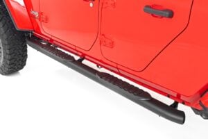 Oval Nerf Steps | Black | Jeep Gladiator JT 4WD (2020-2025)