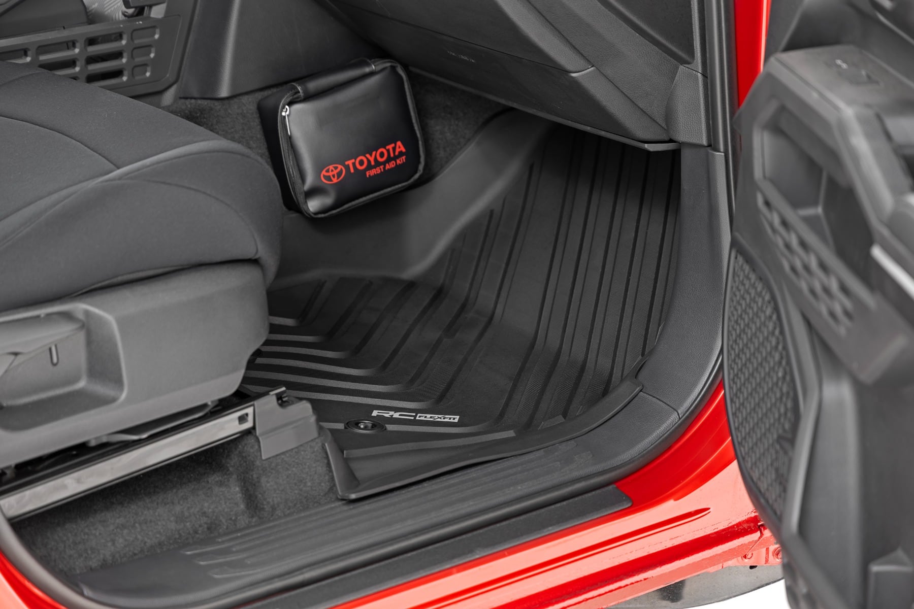 Flex Fit Floor Mats | Front | Crew | Toyota Tacoma 2WD/4WD (2024-2026) - Image 3