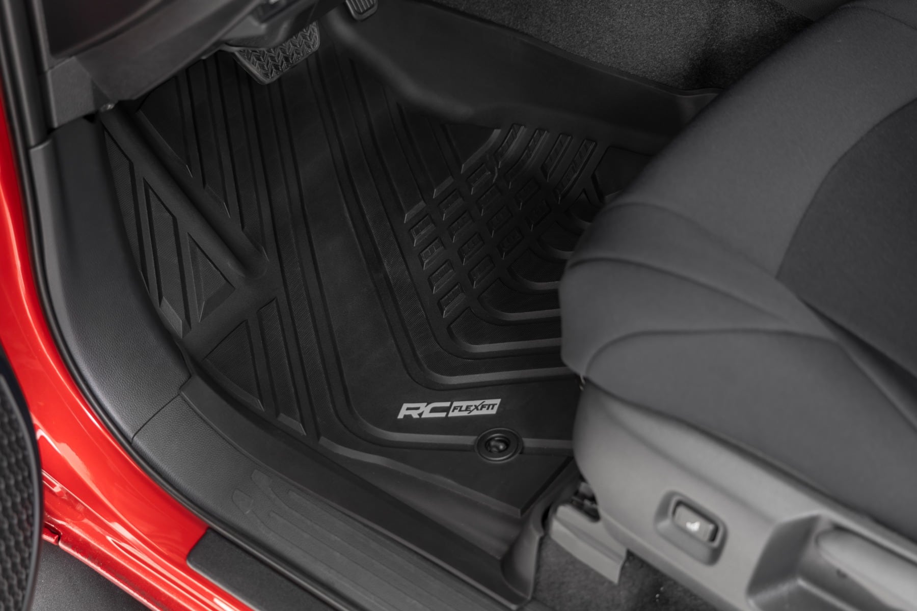 Flex Fit Floor Mats | Front | Crew | Toyota Tacoma 2WD/4WD (2024-2026) - Image 2