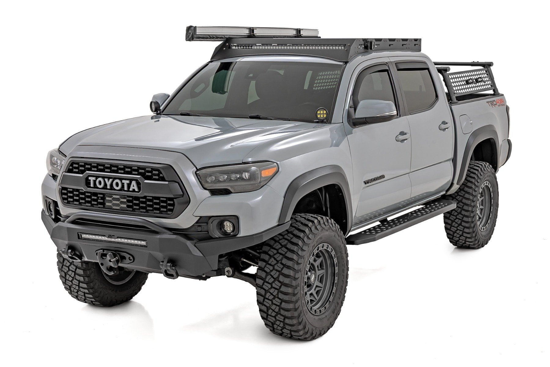 RPT2 Running Board | Double Cab | Black | Toyota Tacoma 2WD/4WD (2016-2023) - Image 2