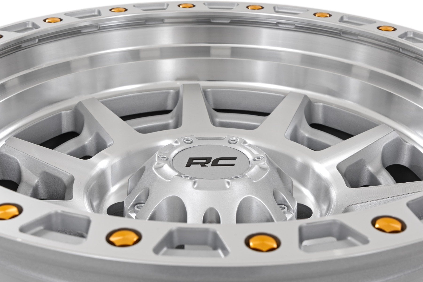 Rough Country 85 Series Wheel | Simulated Beadlock | Full Machine | 17x9 | 5x4.5 | -12mm - Image 5