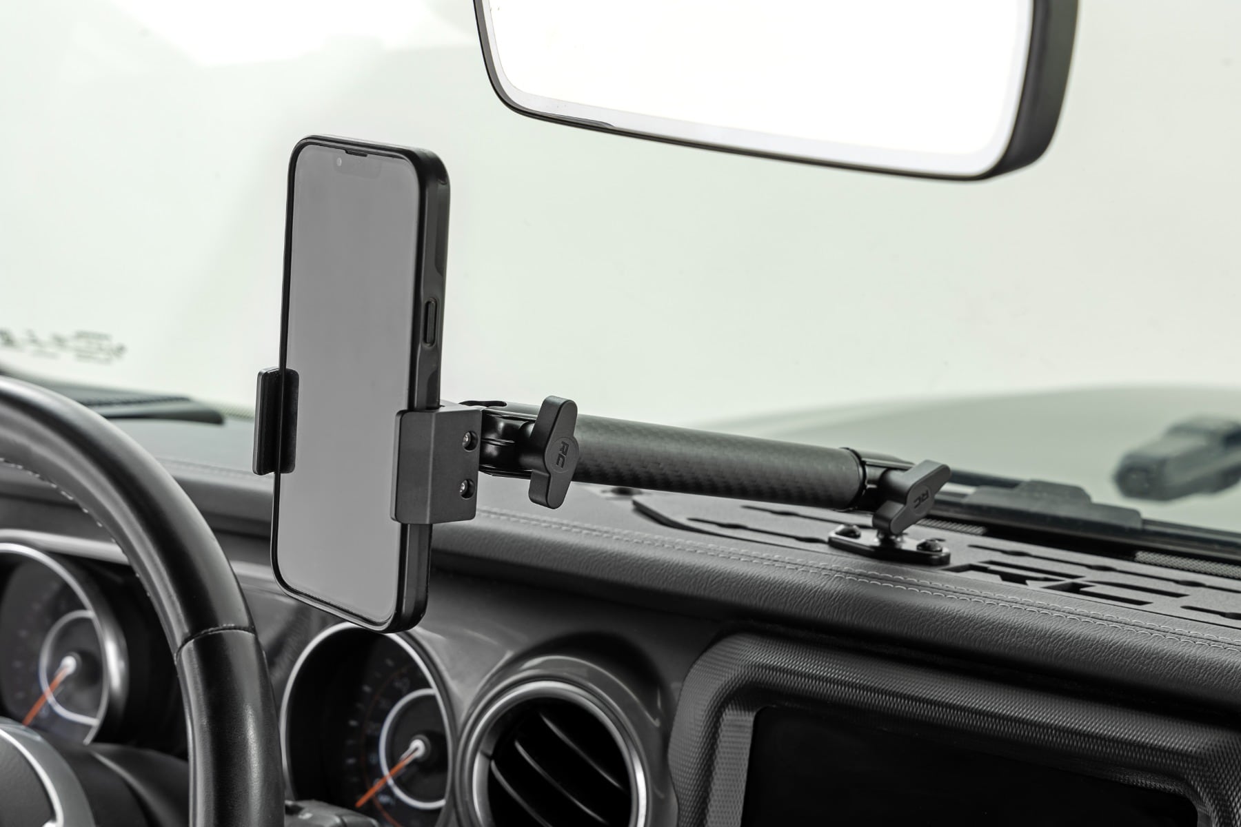 Dash Mount | 8" Mount Kit | Jeep Gladiator JT/Wrangler JL 4WD (2018-2025) - Image 2