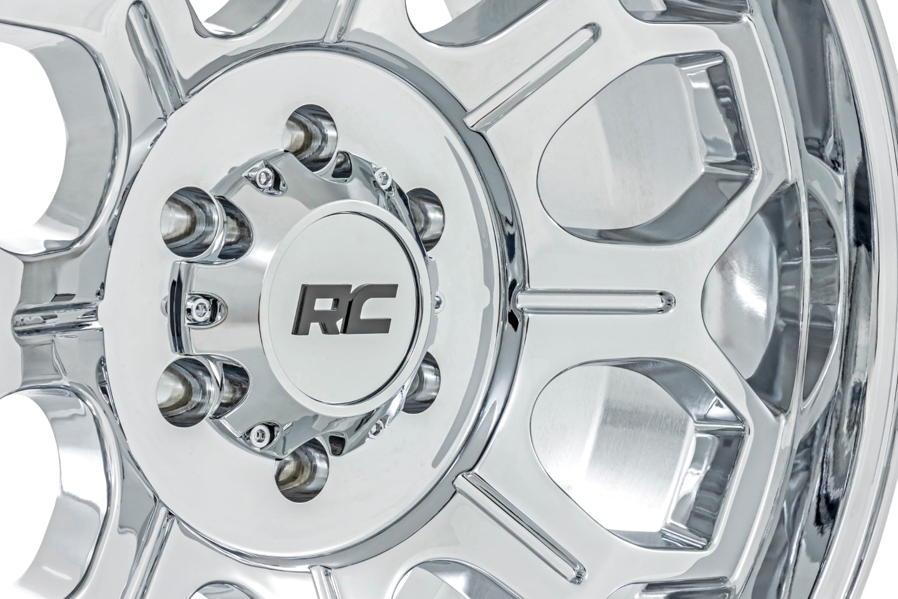 Rough Country 77 Series Wheel | One-Piece | Chrome | 20x9 | 6x5.5 | 0mm - Image 6