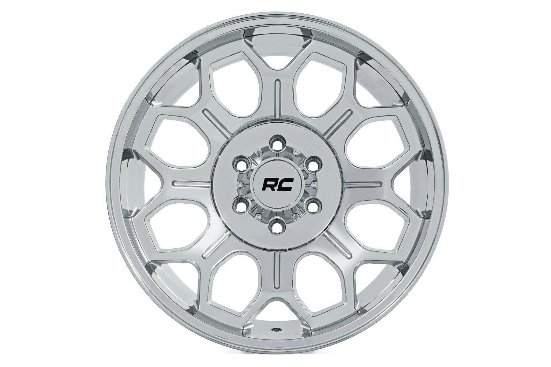 Rough Country 77 Series Wheel | One-Piece | Chrome | 20x9 | 6x5.5 | +18mm - Image 2