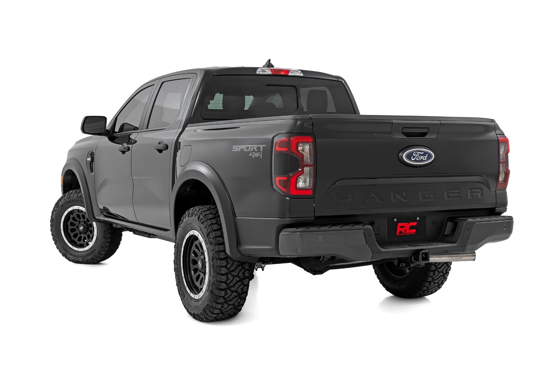 Fender Flares | Sport | M7 Carbonized Gray | Ford Ranger 2WD/4WD (2024-2025) - Image 3