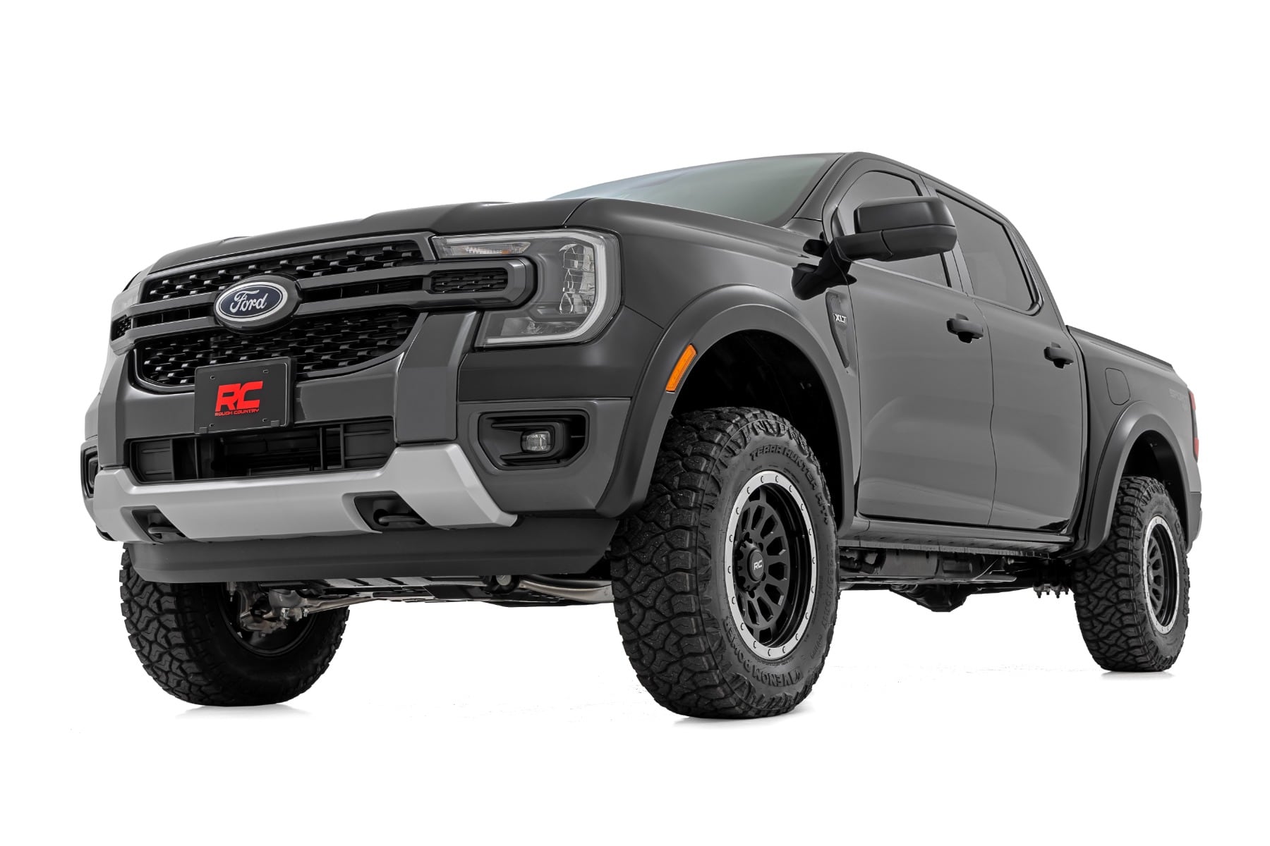 Fender Flares | Sport | M7 Carbonized Gray | Ford Ranger 2WD/4WD (2024-2025) - Image 2
