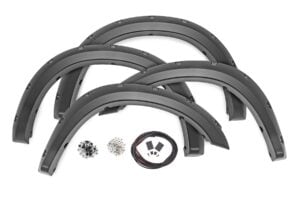 Pocket Fender Flares | PXR Brilliant Black | Ram 2500/3500 2WD/4WD (11-18)