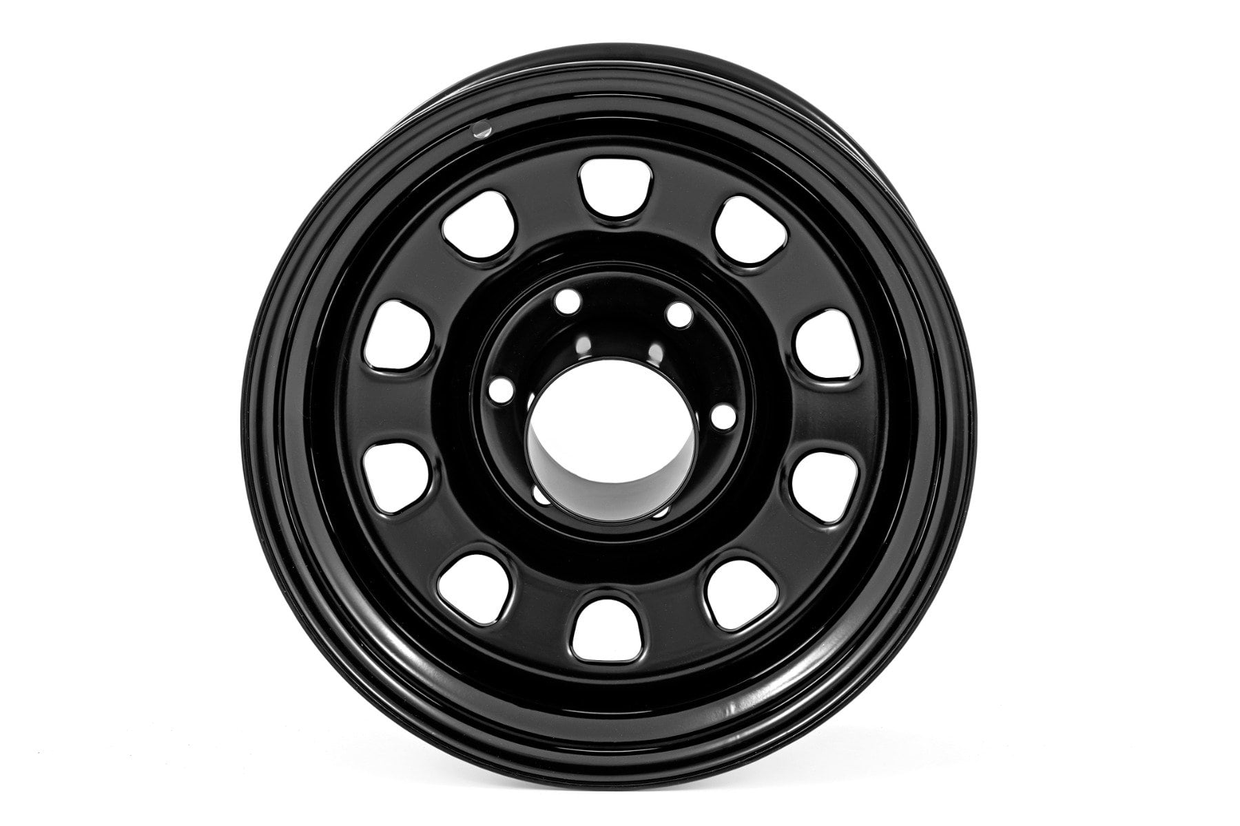 Steel Wheel | Black | 15x8 | 5x5 | 3.30 Bore | -19 - Image 2