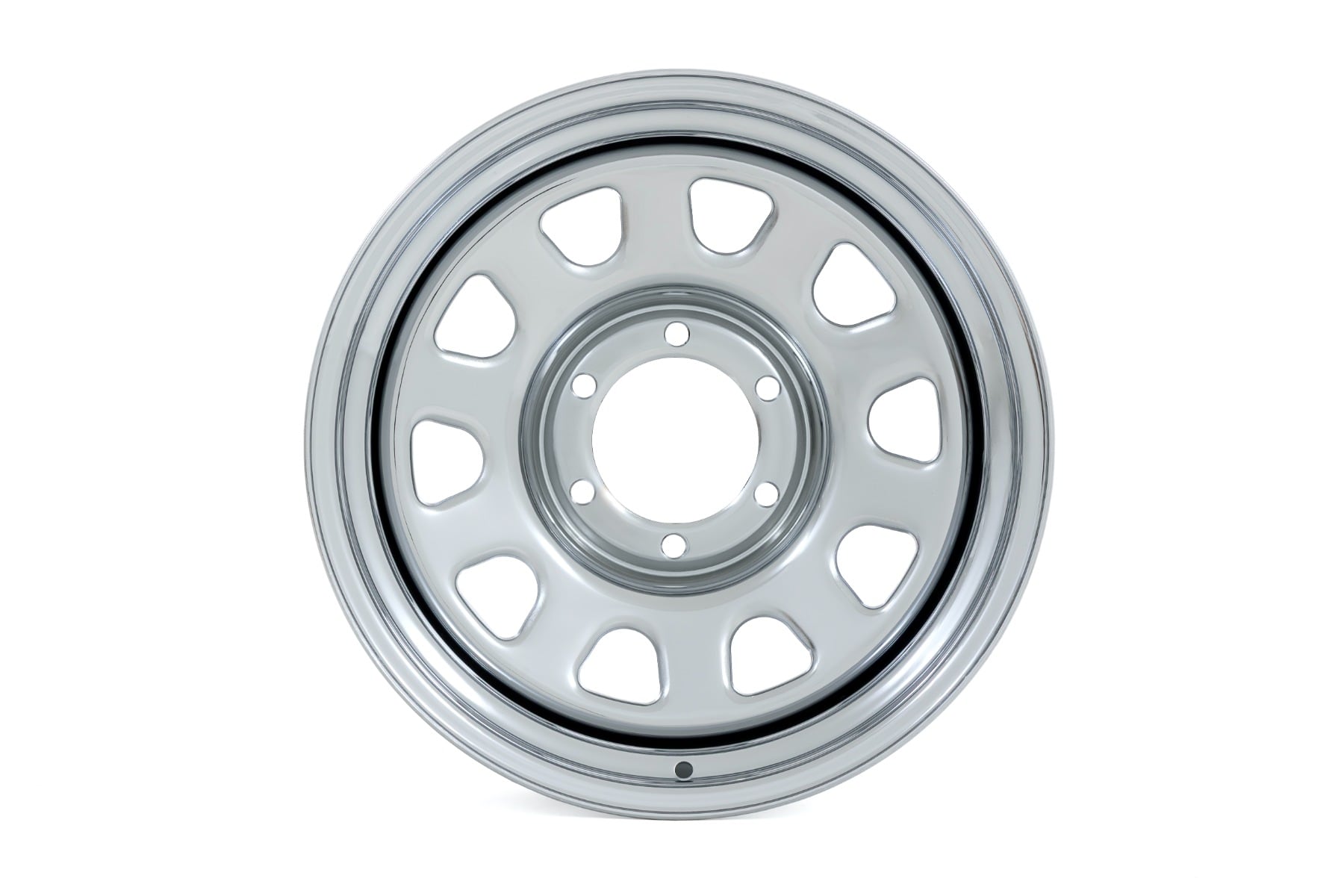 Steel Wheel | Chrome | 17x9 | 5x5 | 3.30 Bore | -12 - Image 2