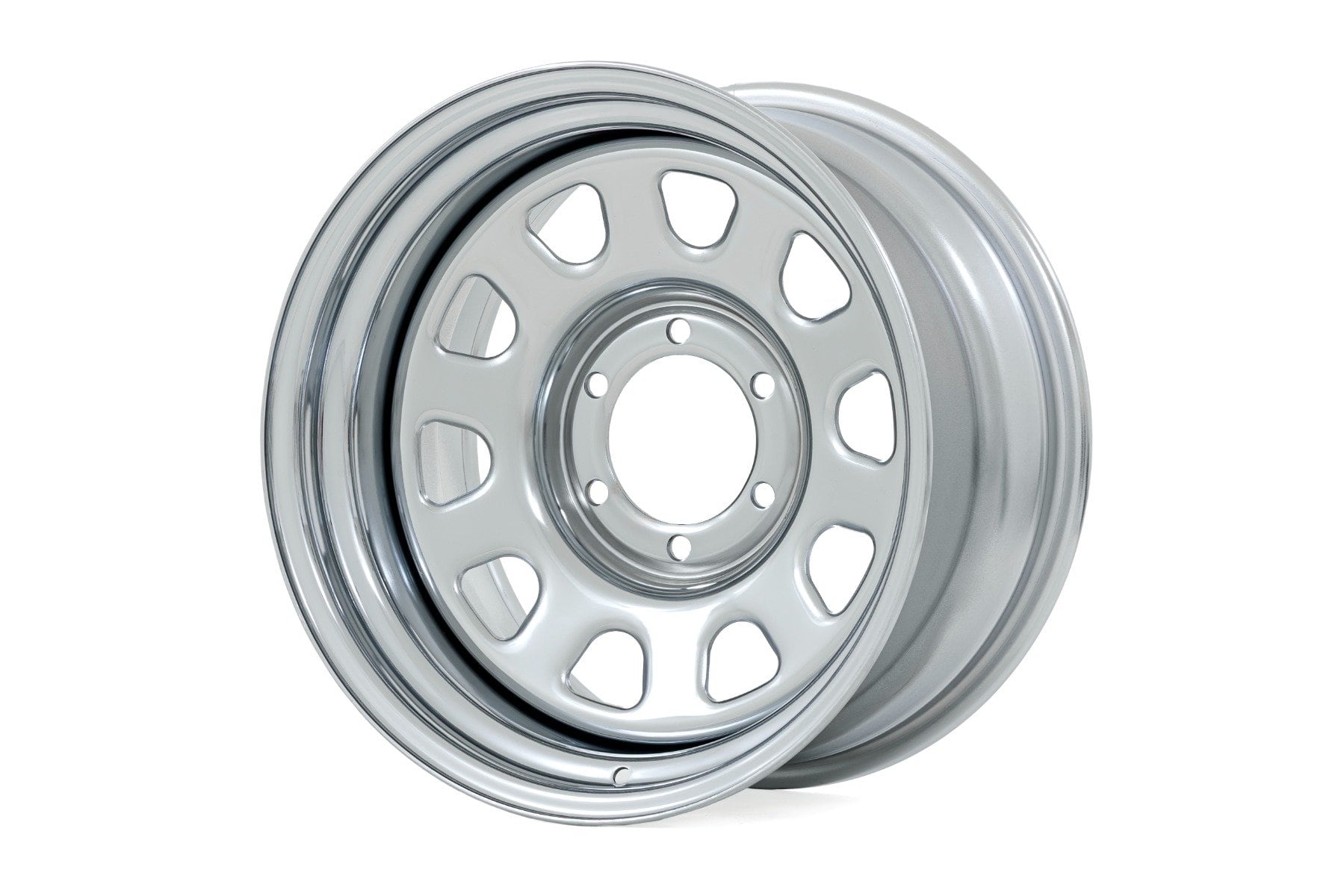 Steel Wheel | Chrome | 17x9 | 6x5.5 | 4.25 Bore | -12