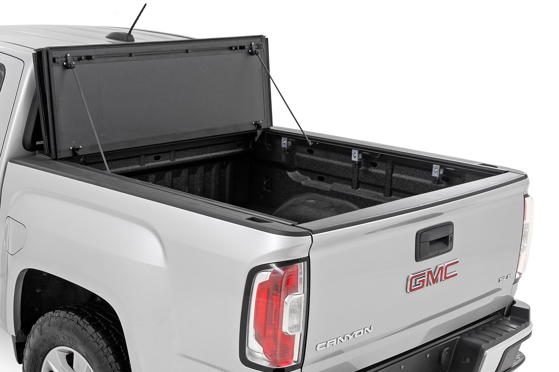Hard Tri-Fold Flip Up Bed Cover | 5' Bed | Chevy/GMC Canyon/Colorado (15-26) - Image 2
