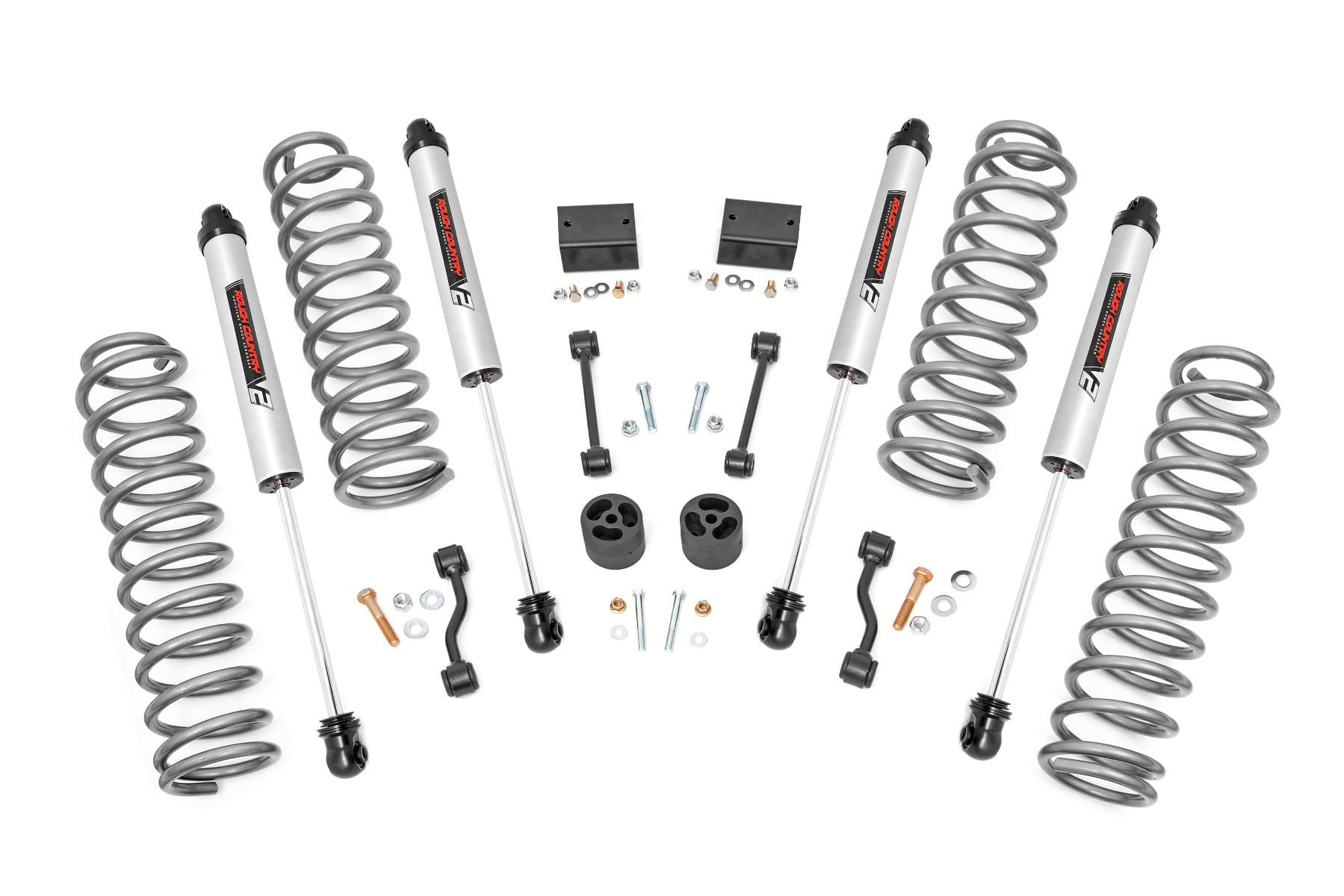 2.5 Inch Lift Kit | Coils | V2 | Jeep Wrangler JL 4WD (2018-2023)