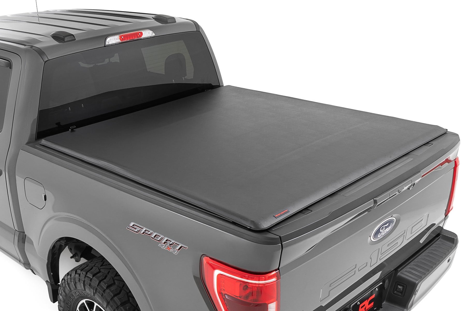 Soft Roll Up Bed Cover | 5'7" Bed | Ford F-150/F-150 Lightning/Raptor (15-25)