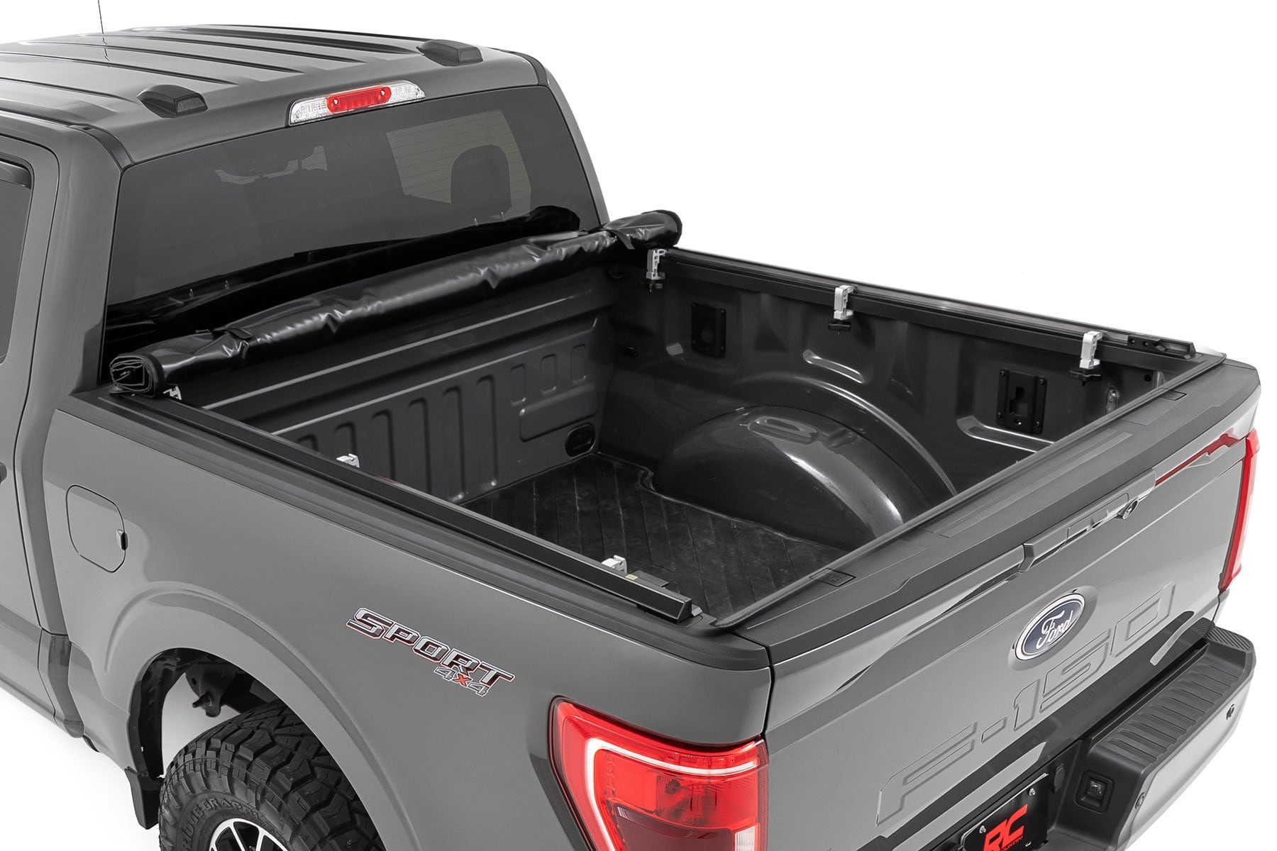 Soft Roll Up Bed Cover | 5'7" Bed | Ford F-150/F-150 Lightning/Raptor (15-25) - Image 6