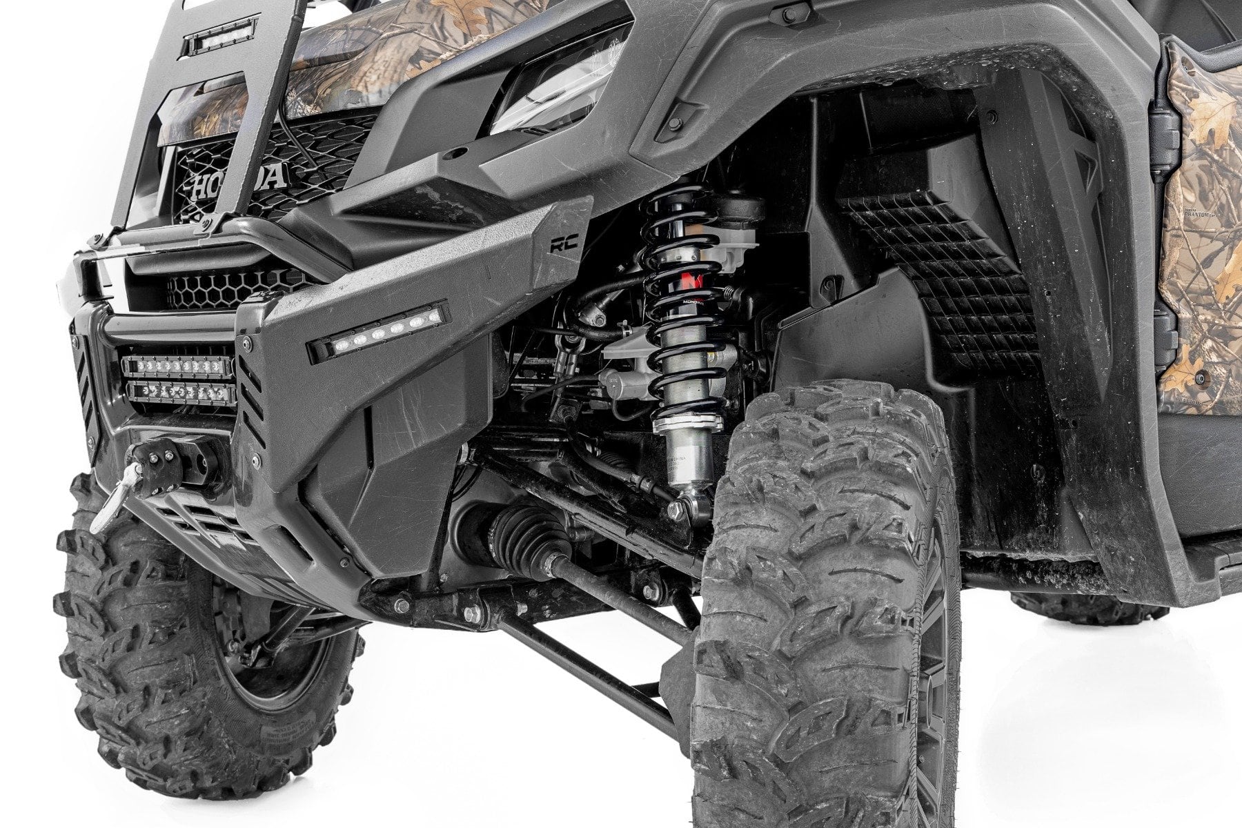 M1 Front Coil Over Shocks | Ride Height Adjust | Honda Pioneer 1000 - Image 4