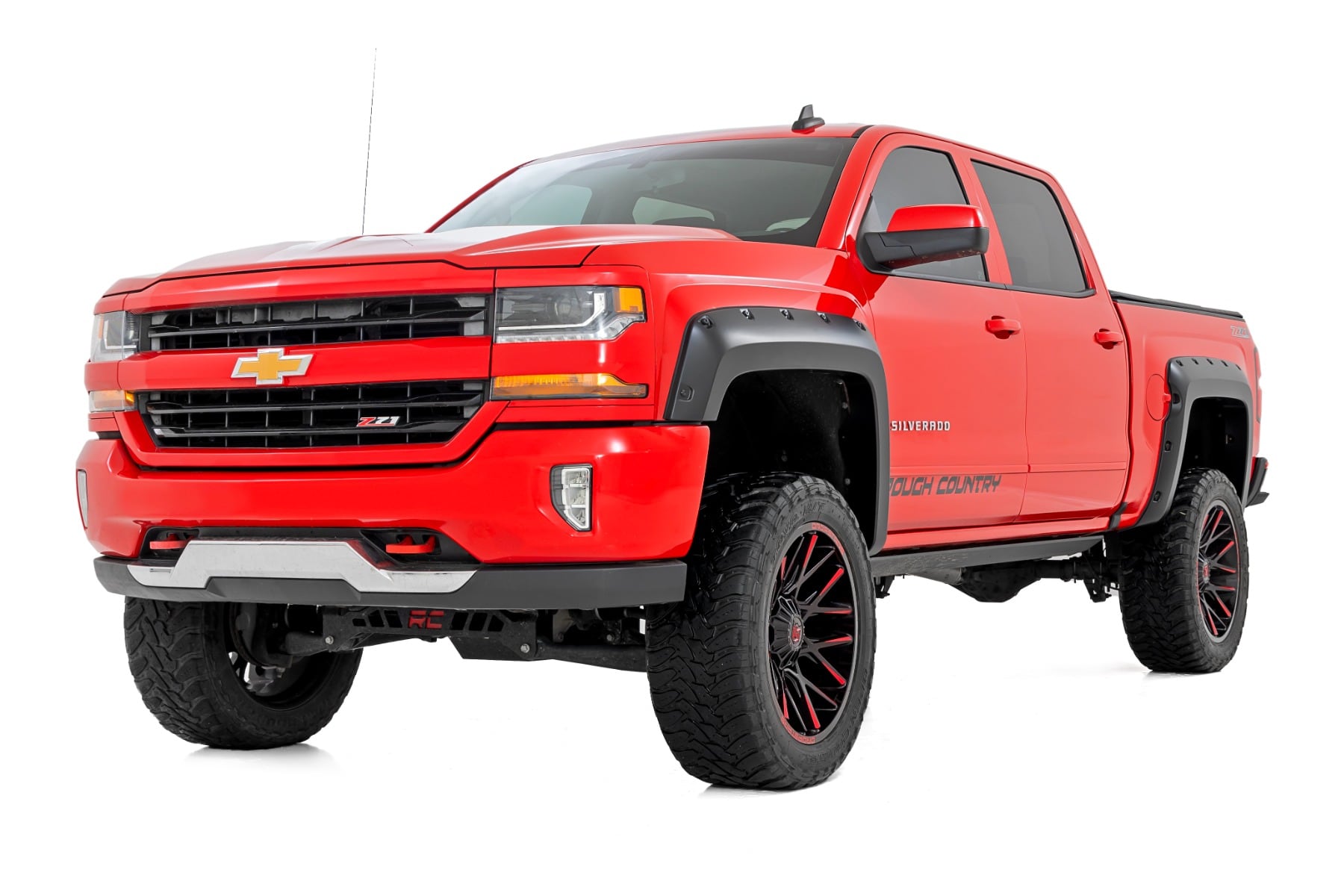 Pocket Fender Flares | 6'7" & 8' Bed | GJI Shadow Gray | Chevy Silverado 1500 (14-18)/2500HD - Image 3
