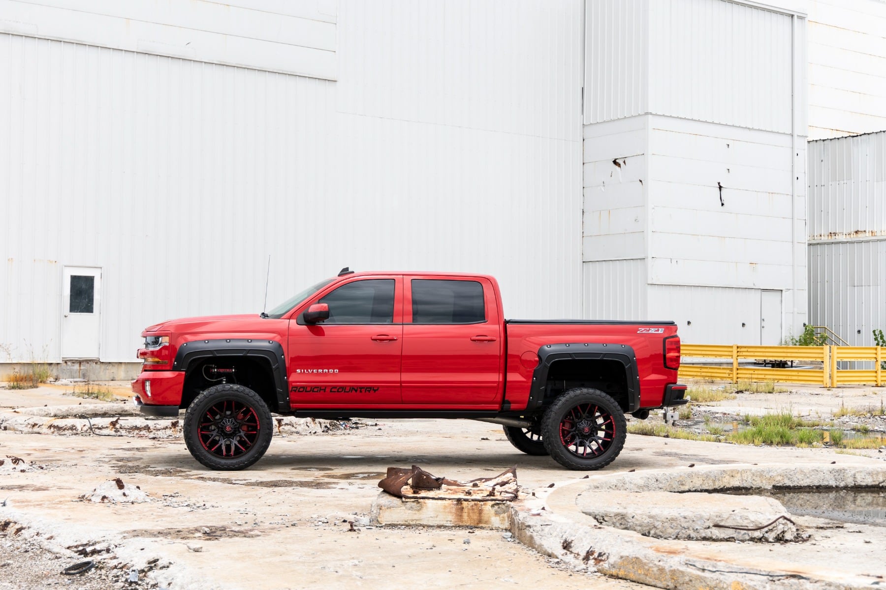 Fender Flares | Defender l 5'9" Bed | GCN Victory Red | Chevy Silverado 1500 (14-18 & Classic) - Image 3