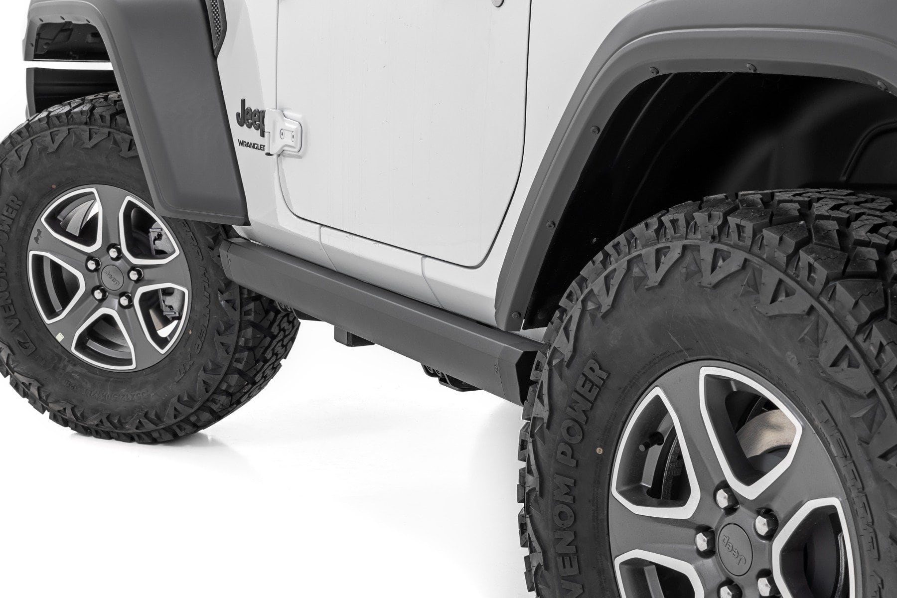 Power Running Boards | Dual Electric Motor | 2 Door | Jeep Wrangler JL (18-25) - Image 2