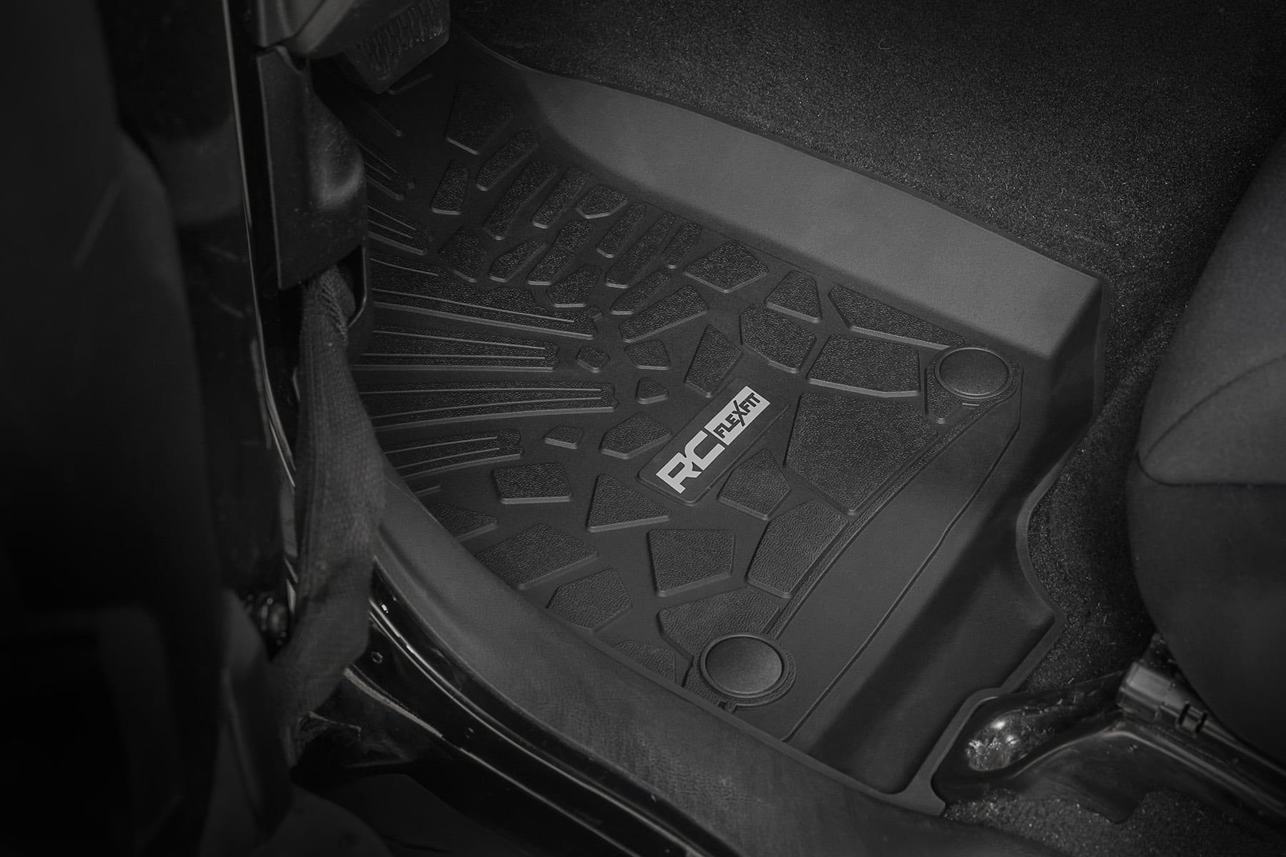 Flex Fit Floor Mats | FR | 2 Door | Jeep Wrangler JL 4WD (2018-2025) - Image 2