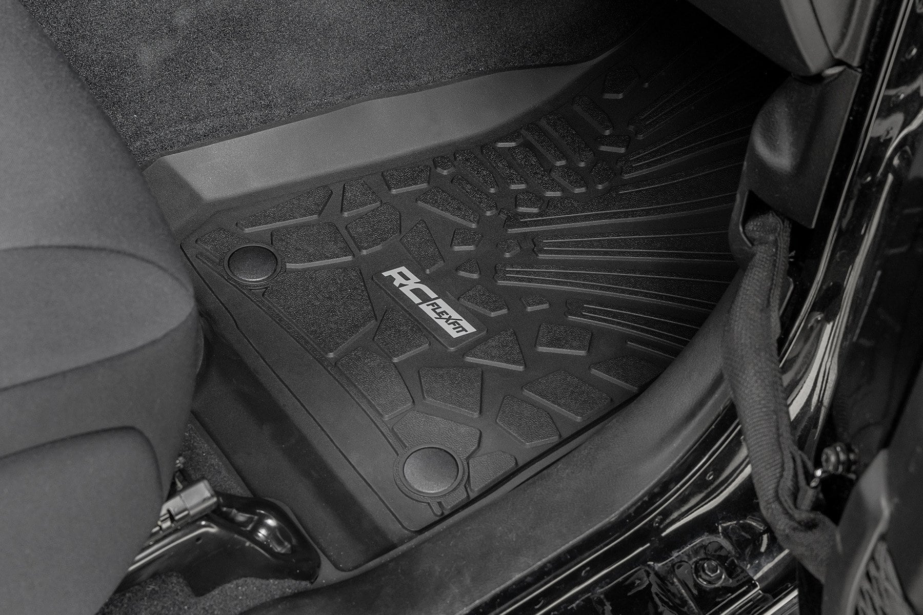 Flex Fit Floor Mats | FR | 2 Door | Jeep Wrangler JL 4WD (2018-2025) - Image 3