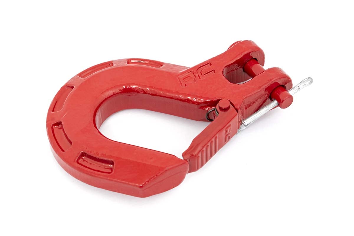 Winch Hook | Forged | Red - Image 2