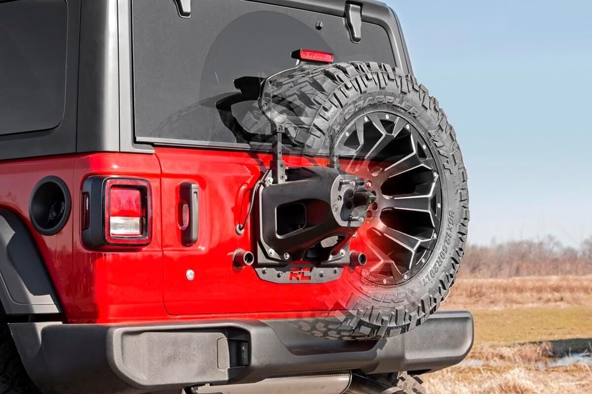 Tire Carrier Relocation Plate | Prox Sensor | Jeep Wrangler JL (18-25)/Wrangler Unlimited (18-25) - Image 4