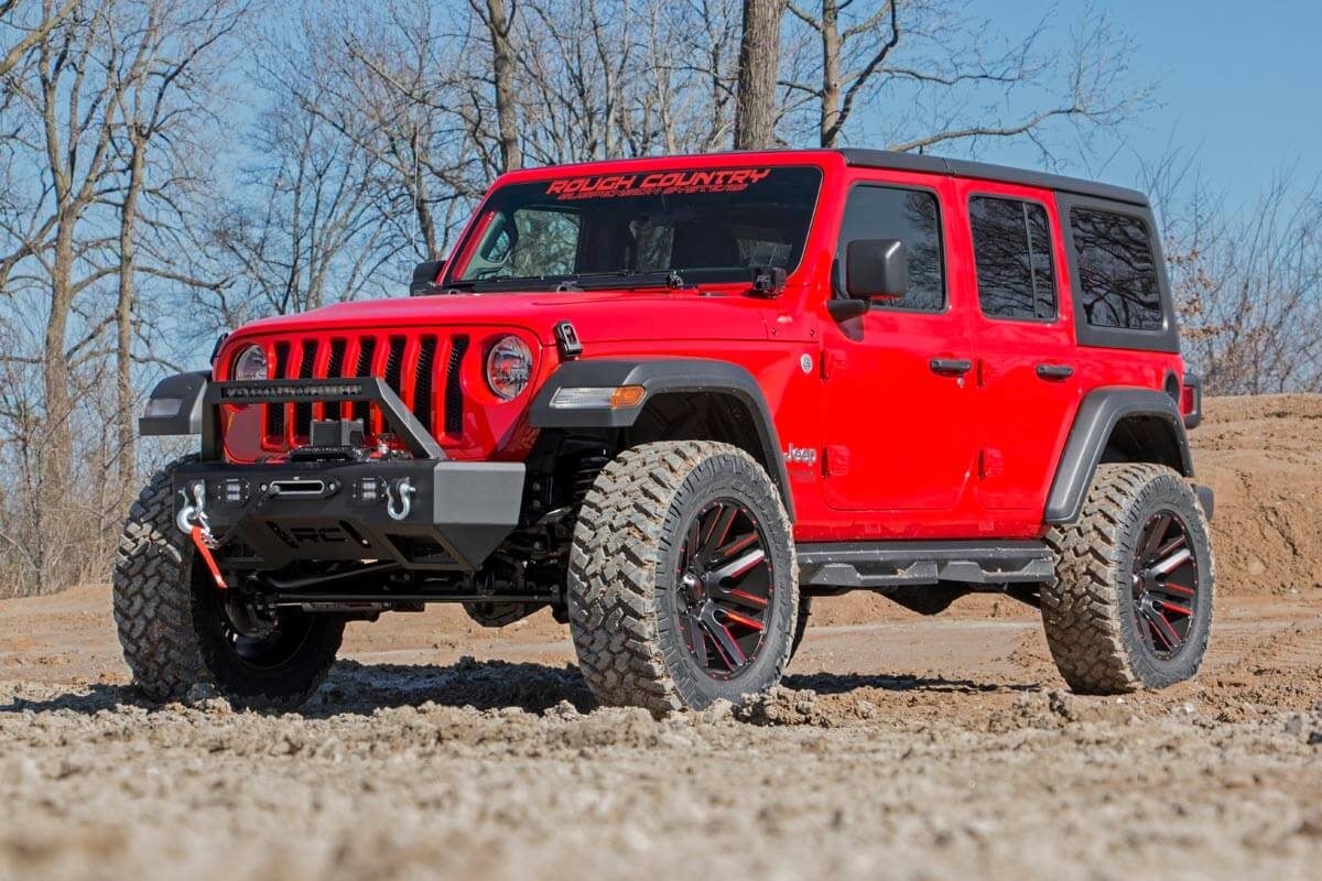 3.5 Inch Lift Kit | Adj Lower | FR D/S | Jeep Wrangler Unlimited 4WD (18-23) - Image 4